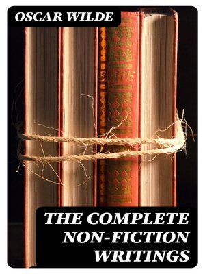 cover image of The Complete Non-Fiction Writings